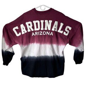 NFL Arizona Cardinals Fanatics Spirit Jersey Long Sleeve Tie Dye Size M Adult